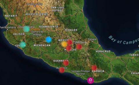 Activación de protocolos de seguridad por sismo en oaxaca