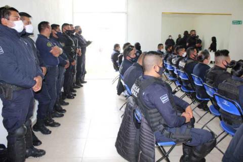 Elementos de seguridad pública de Tepetitla reciben capacitación en materia de Justicia Cívica imagen 1