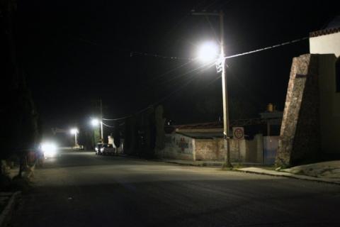 Tiene Calpulalpan nuevo aspecto nocturno con cambio de luminarias: Pobladores imagen 3