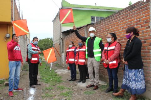 Inician trabajos de ampliación de red de agua potable en Xiloxoxtla
