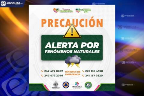 Activa Gobierno Municipal de Huamantla protocolos de atención a ciudadanía por fuerte granizada