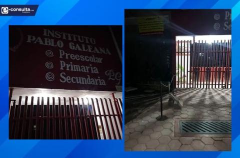 Denuncian cierre ilegal de una calle para beneficiar a escuela particular