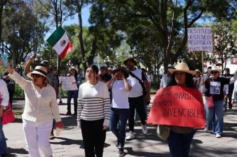 Fracasa convocatoria en Tlaxcala; marcha generación Z se queda corta y no hubo apoyo real