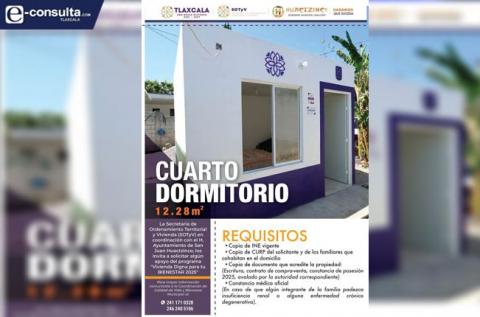 Programa “Vivienda Digna” en Huactzinco
