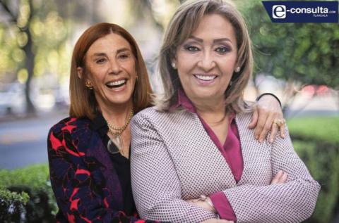 Lorena Cuéllar indiferente e incapaz de responder a Sabina Berman por insulto a tlaxcaltecas