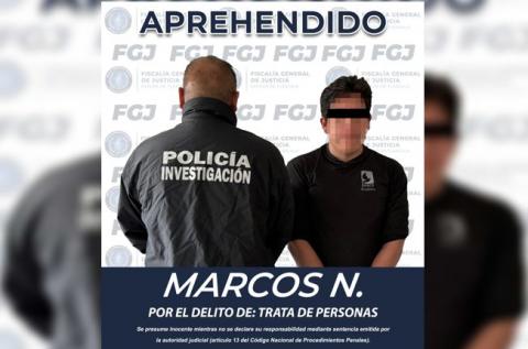 Cumplimenta FGJE orden de aprehensión por trata de personas
