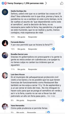 Gobernadora pide prudencia y le exigen que cancele la Feria de Tlaxcala imagen 3
