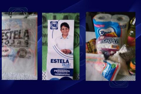 Candidata panista de Tzompantepec como la Chimoltrufia