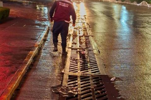 PC Yauhquemehcan realiza recorridos preventivos en temporada de lluvia