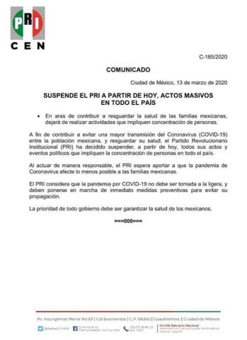 Priístas se burlan de restricciones por Coronavirus imagen 2