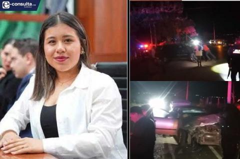 Familiares de la diputada Anel Martínez provocan accidente y no responden por los daños