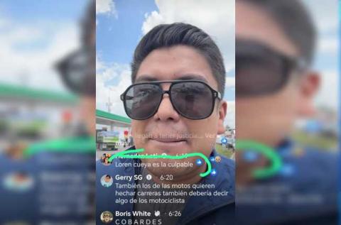 El Meón aprovecha la muerte de un repartidor para montar su ridículo show en la Vía Corta