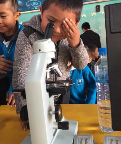 Tetla recibe el tráiler Itinerante de la Ciencia Tecnología e Innovación imagen 1