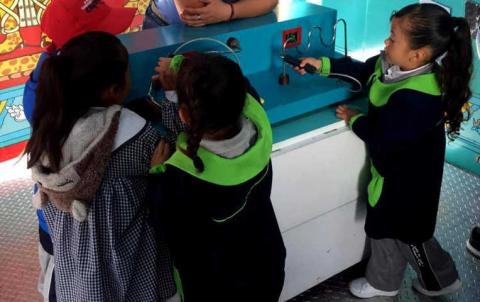 Tetla recibe el tráiler Itinerante de la Ciencia Tecnología e Innovación imagen 3