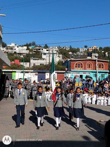 Celebran día de la Bandera en Tequexquitla imagen 2