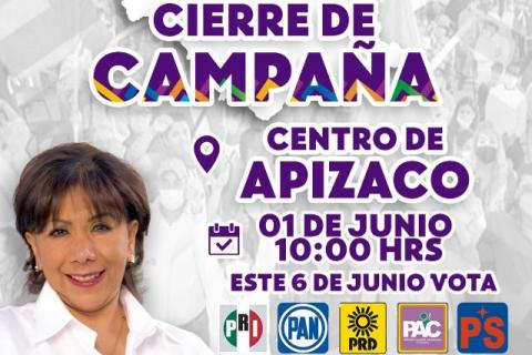 A Burócratas les darán el día para que apoyen a Anabell Ávalos en Apizaco para su cierre de campaña