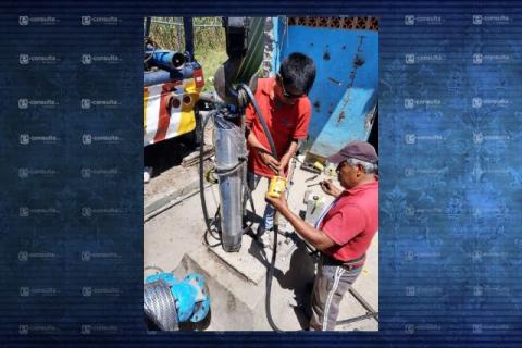 Modifican pozo de riego en Papalotla para abastecer a la población de Xaltipa