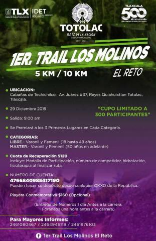 Deporte extremo 1er. Trail los Molinos el reto/ Totolac imagen 2