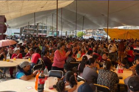 Abarrotan centro de Amaxac con asamblea de MORENA