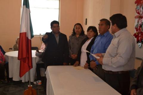 Rinden protesta delegados de barrios y colonias de Tlaltelulco imagen 6