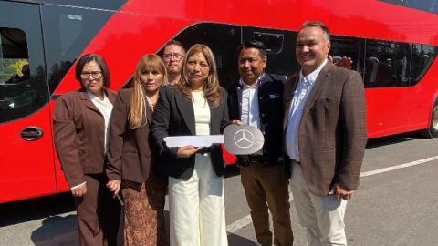 Con recuperación de plazas y nuevo autobús, celebra “7 de Mayo” primer informe de actividades imagen 1