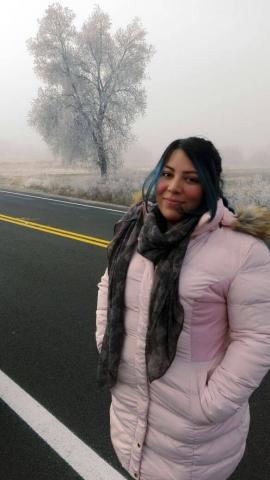 Nieve cubre árboles y matorrales de la zona oriente del estado imagen 5