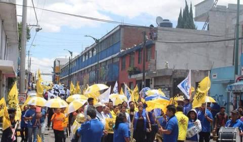 Más de mil personas acompañan a Dulce Mastranzo en SPM imagen 3