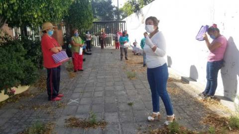 Entregan despensas de Gobierno Federal en Papalotla