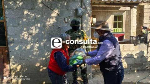 Gobierno municipal de Teolocholco entrega despensas a familias vulnerables imagen 6
