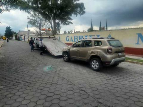 Atiende Seguridad Pública de Huamantla volcadura de vehículo sobre Boulevard Cuamanco imagen 2