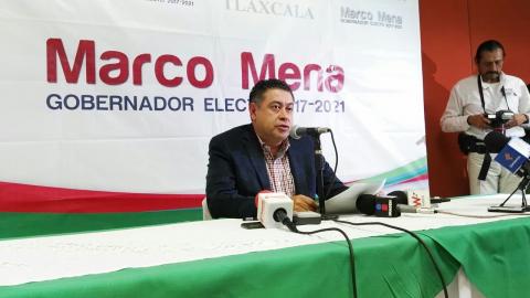 Marco Mena presentan gabinete, lo encabeza Florentino Domínguez