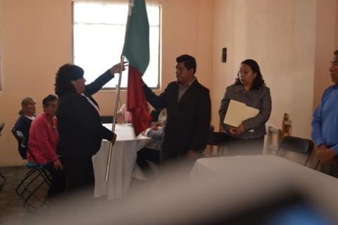 Rinden protesta delegados de barrios y colonias de Tlaltelulco imagen 7