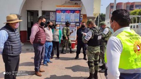 Realizan inspección de control en el tianguis de Teolocholco imagen 1