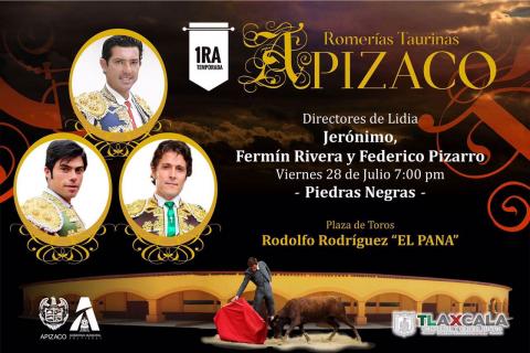 Crece Cartel de Romerías Taurinas en Apizaco