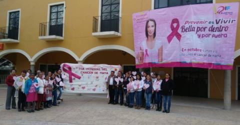 Con una caminata Ayuntamiento conmemora lucha contra el cáncer de mama imagen 4