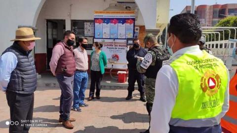 Realizan inspección de control en el tianguis de Teolocholco imagen 4