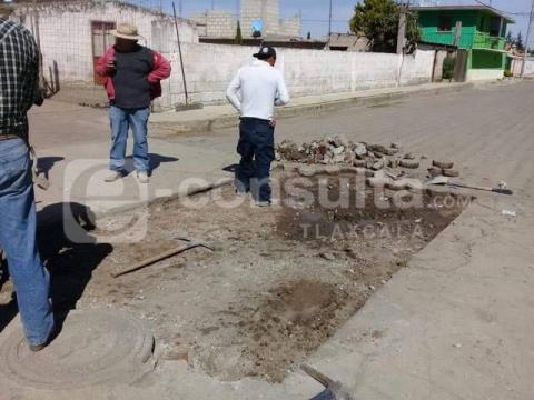 Alcalde pone en marcha programa de bacheo para mejorar las vialidades imagen 1