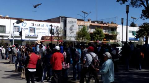 Apizaquenses protestan contra el alza a los combustibles imagen 2