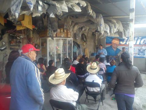Pobladores de Calpulalpan y Nanacamilpa se unen al proyecto de Julio Álvarez García imagen 3