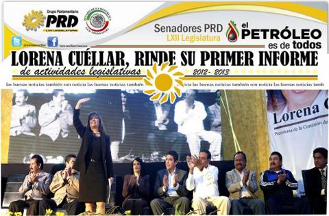Lorena Cuéllar Cisneros, rinde su primer informe imagen 2