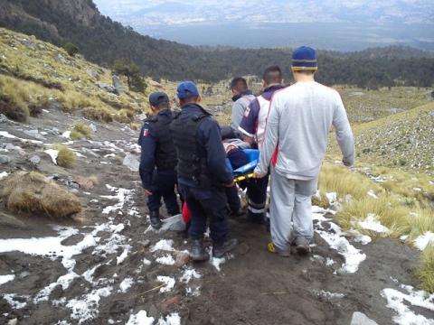 Rescata SSPE a turista accidentado en la Malinche imagen 2