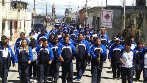 Autoridades de Tlaltelulco participan activamente en recorrido de fuego simbólico de Independencia imagen 8