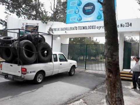Inician en Tetlanohcan campaña de reciclado de llantas imagen 3