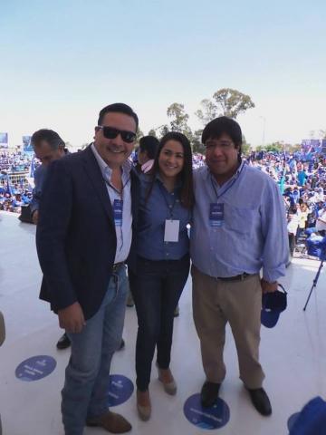 Arriban más de 5 mil militantes del albiazul con Madero imagen 2