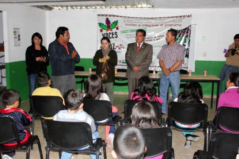 Calpulalpan: Inicia en Comunidad Alfonso Espejel Cursos de Canto “Voces por la Paz” imagen 2