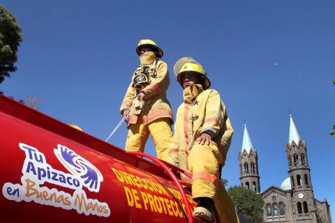 Alista Protección Civil de Apizaco atractivo desfile Conmemorativo imagen 3