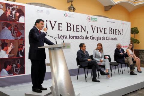 Ofrecen en Tlaxcala atención a grupos vulnerables con Jornada de Cirugía de Cataratas imagen 1