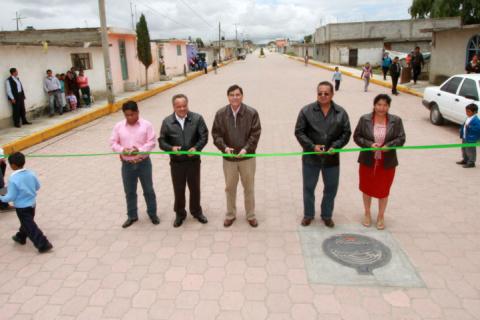 Entrega MGZ obras de beneficio social a habitantes de Huamantla imagen 2