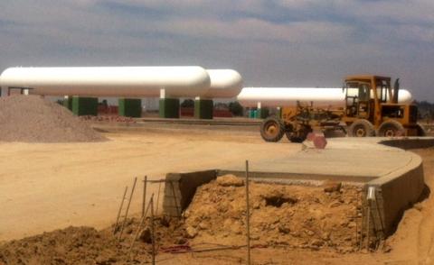 Peligro en Tzompantepec por instalación de tanques de almacenamiento de gas lp