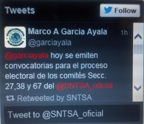 Blanca Águila queda fuera de elección sindical